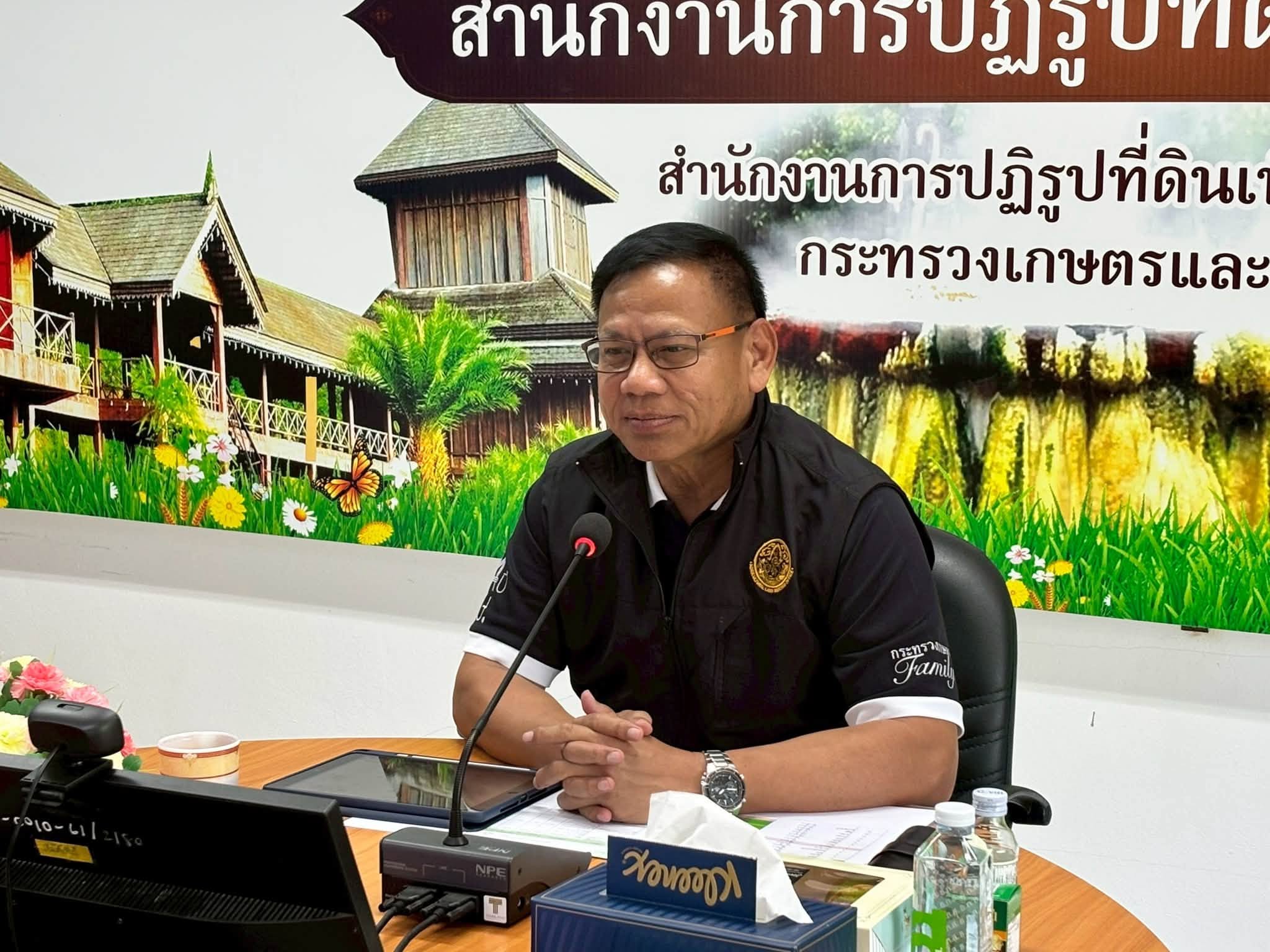 title - ผู้ตรวจราชการ ส.ป.ก.ร่วมประชุมการตรวจติดตามความก้าวหน้าผลการดำเนินงานตามแผนการตรวจราชการ ของผู้ตรวจราชการกระทรวงเกษตรและสหกรณ์ ประจำปีงบประมาณ พ.ศ.2569 รอบ 2 จังหวัดระนอง